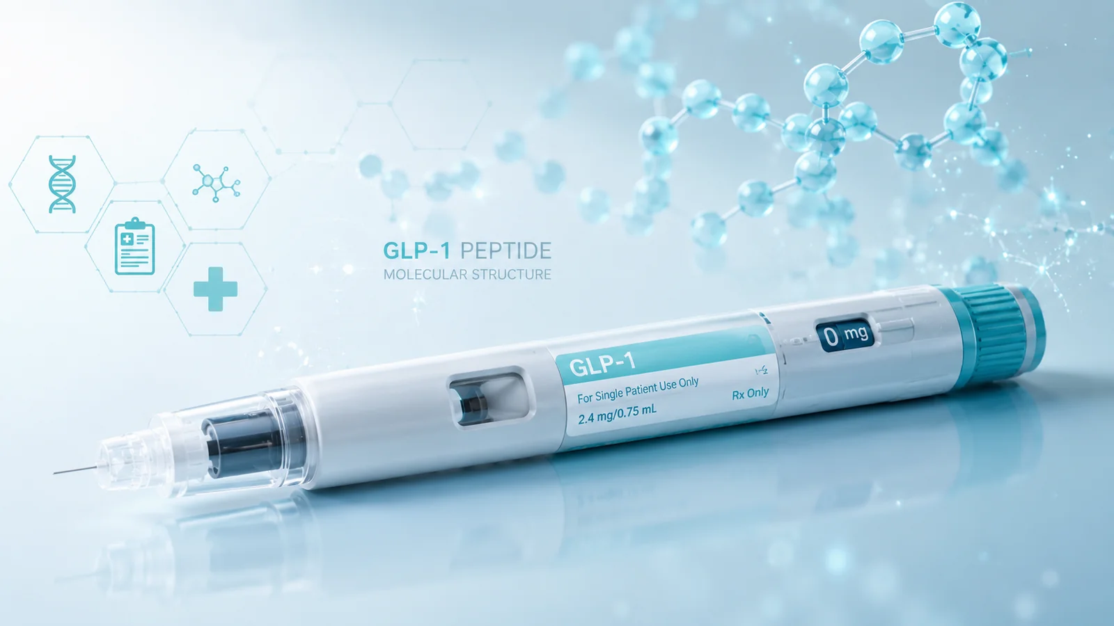 GLP-1 weight loss medication pen